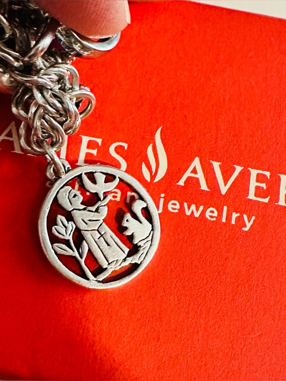 RETIRED James Avery Saint Francis of Assisi charm